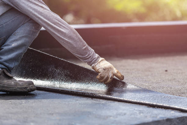 Professional Crawl Space Encapsulation technician working in Flat Rock, IN